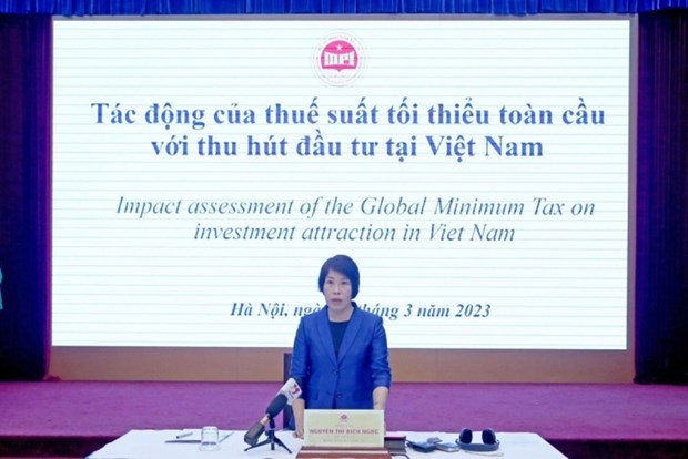 Vietnam estudia los impactos del Impuesto Minimo Global hinh anh 1