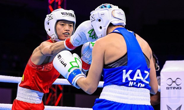 Boxeadora vietnamita obtiene resultado destacado en Campeonato Mundial hinh anh 1
