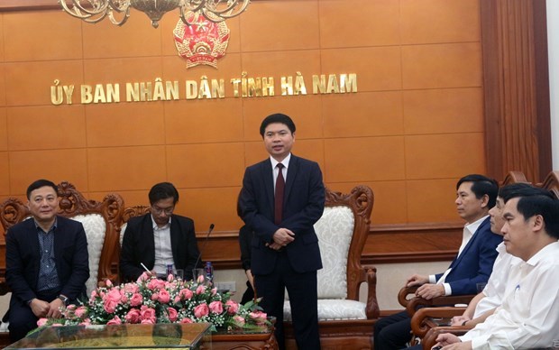 Provincia de Ha Nam se compromete a facilitar operaciones de inversores taiwaneses hinh anh 1