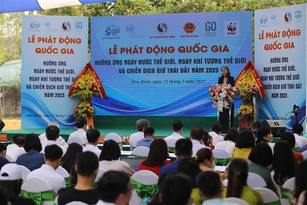 Vietnam por garantizar objetivos mundiales para clima y recursos hidricos hinh anh 1