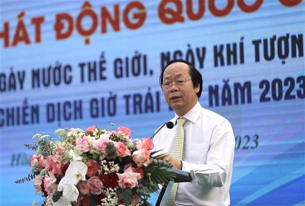 Vietnam por garantizar objetivos mundiales para clima y recursos hidricos hinh anh 2