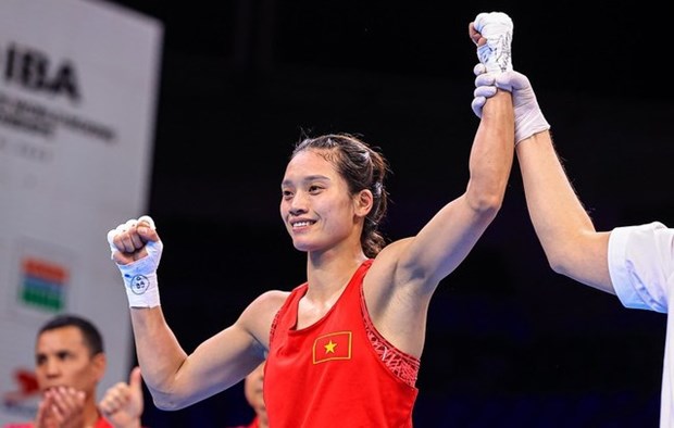 Boxeadora vietnamita llega a final del campeonato mundial hinh anh 1