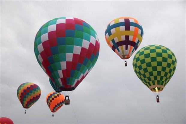 Festival de globos aerostaticos atrae turistas a Binh Thuan hinh anh 1