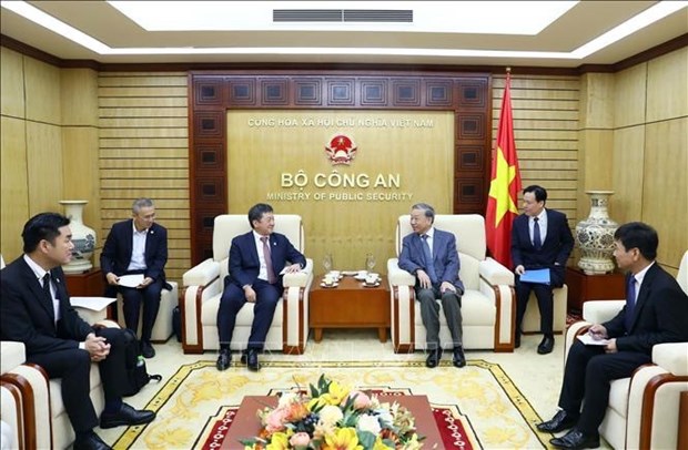 Ministerio de Seguridad Publica de Vietnam fomenta cooperacion con JICA de Japon hinh anh 1