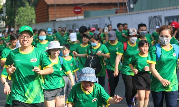 Celebran Dia de la Carrera Olimpica en localidades vietnamitas hinh anh 1