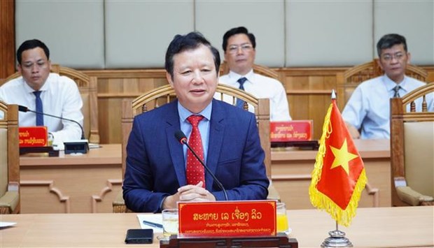 Provincias vietnamita y laosiana fortalecen cooperacion hinh anh 1