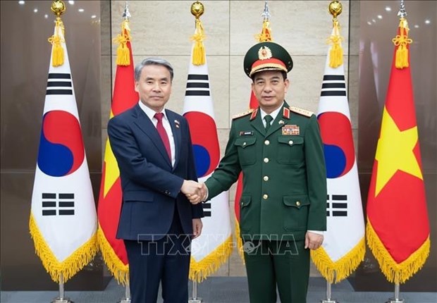 Vietnam y Corea del Sur refuerzan cooperacion en defensa hinh anh 1