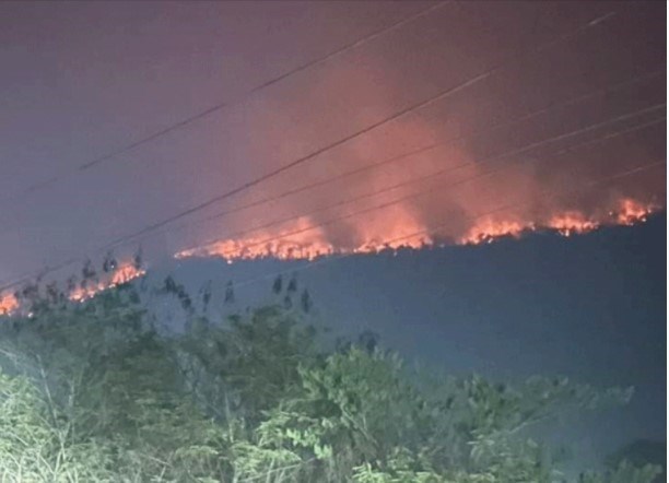Incendios forestales y contaminacion del aire alcanzan nivel de peligro en Laos hinh anh 1