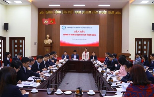 UOAV se reune con jefes de organos representativos de Vietnam en el exterior hinh anh 1