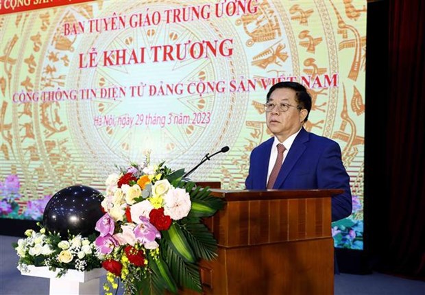 Inauguran Portal digital del Partido Comunista de Vietnam hinh anh 2