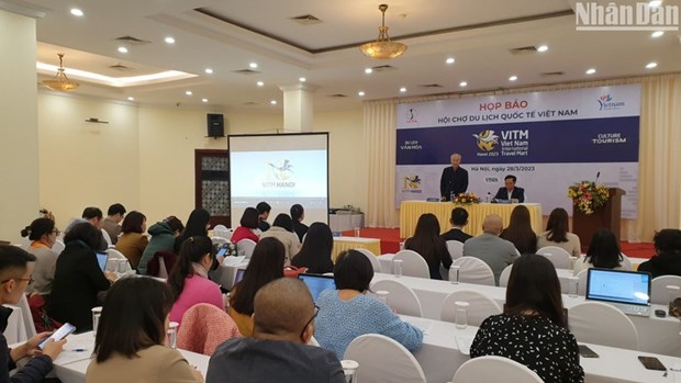 Presentaran miles de productos en Feria Internacional de Turismo Vietnam 2023 hinh anh 1