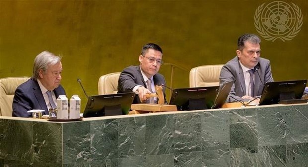 Vietnam impulsa Resolucion de ONU sobre el cambio climatico hinh anh 1