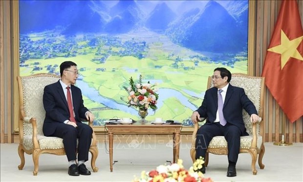 Primer ministro de Vietnam recibe a secretario del Comite partidista de Guangxi hinh anh 1