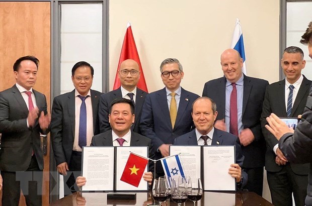 Vietnam e Israel concluyen negociaciones del tratado de libre comercio bilateral hinh anh 1