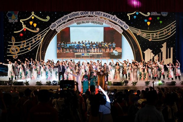 Numerosos artistas participan en concurso de coro internacional en Vietnam hinh anh 1