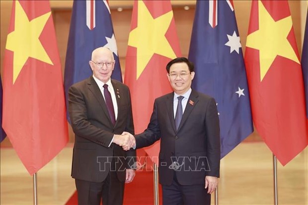 Titular del Parlamento vietnamita se reune con gobernador general de Australia hinh anh 1
