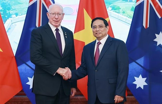 Primer ministro vietnamita se reune con gobernador general de Australia hinh anh 1