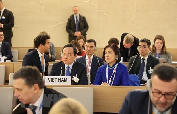Vietnam deja impronta destacada en 52º periodo de sesiones del CDH hinh anh 1
