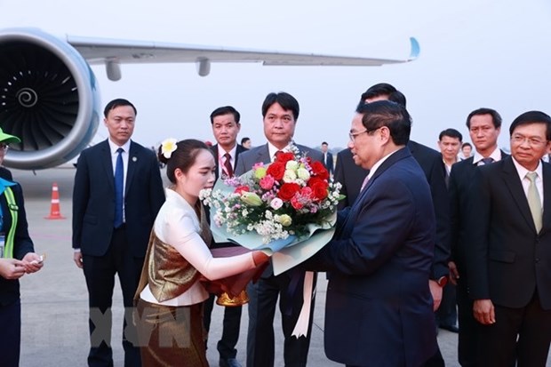 Premier concluye viaje para asistir a la IV Cumbre de Comision del Rio Mekong hinh anh 1
