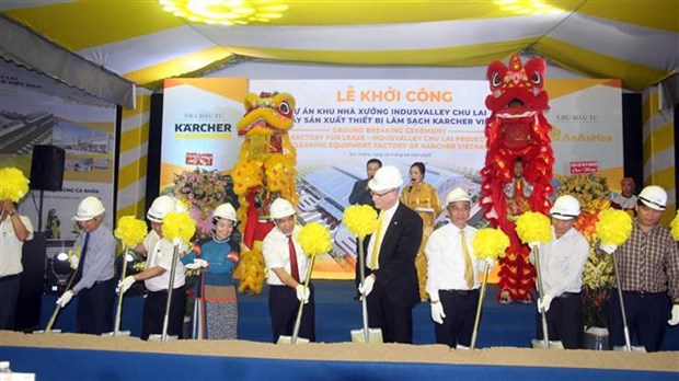 Inician construccion de fabrica para grupo aleman en provincia vietnamita hinh anh 1