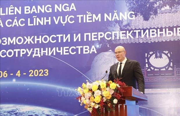Foro empresarial Vietnam-Rusia atrae a 200 empresas hinh anh 1