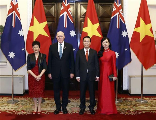 Gobernador general de Australia concluye exitosamente visita estatal a Vietnam hinh anh 2