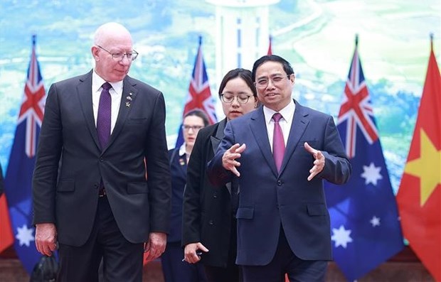 Gobernador general de Australia concluye exitosamente visita estatal a Vietnam hinh anh 1