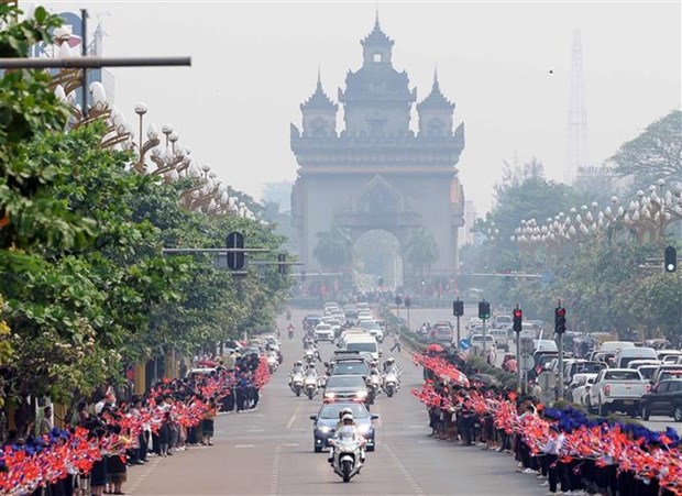 Visita de presidente vietnamita a Laos fortalecera amistad y solidaridad binacional hinh anh 2