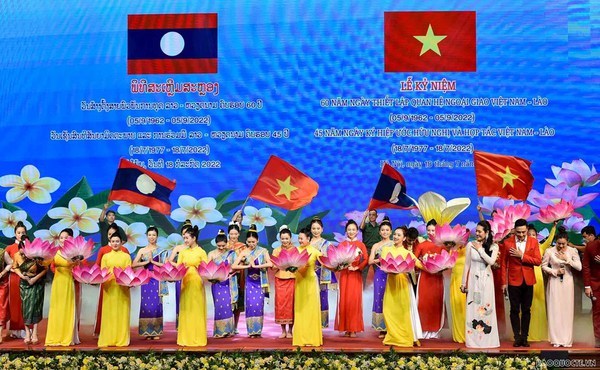 Visita de presidente de Vietnam a Laos profundizara relacion bilateral especial hinh anh 2