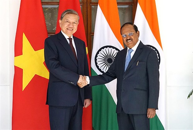Vietnam y la India promueven cooperacion en seguridad hinh anh 1