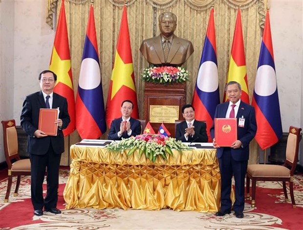 Vietnam y Laos fomentan aun mas gran amistad y solidaridad especial hinh anh 4