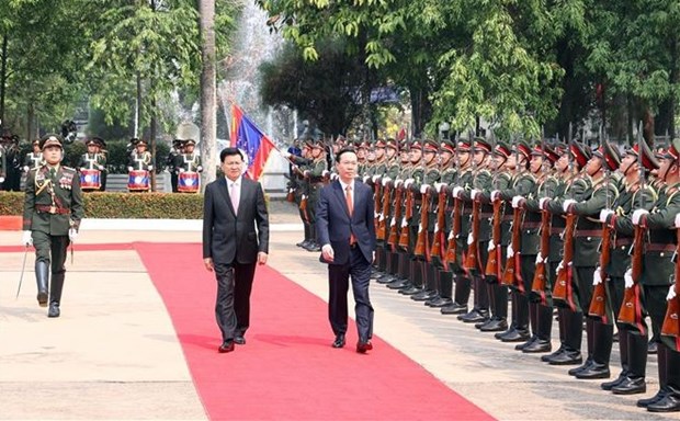 Vietnam y Laos fomentan aun mas gran amistad y solidaridad especial hinh anh 2