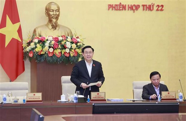 Comite Permanente de Asamblea Nacional de Vietnam concluye su reunion 22 hinh anh 1