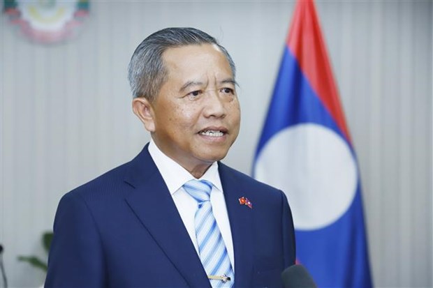 Funcionarios laosianos subrayan exito de visita de presidente vietnamita hinh anh 1