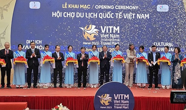 Feria Internacional de Turismo Vietnam 2023 atrae nutrida participacion de visitantes hinh anh 1