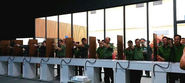 Ciudad Ho Chi Minh inaugura campo de tiro electronico asistido por Corea del Sur hinh anh 1