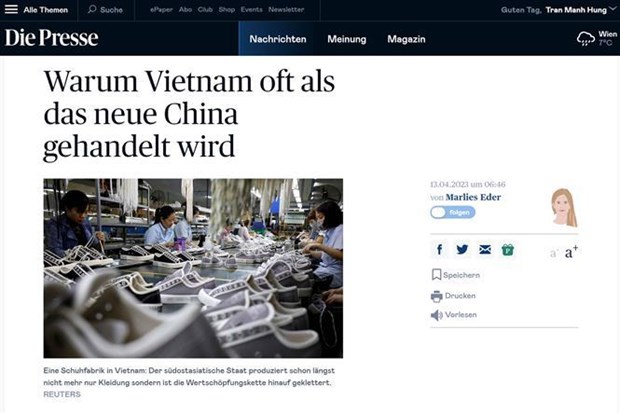 Medio austriaco: Vietnam atrae cada vez mas a inversores hinh anh 1