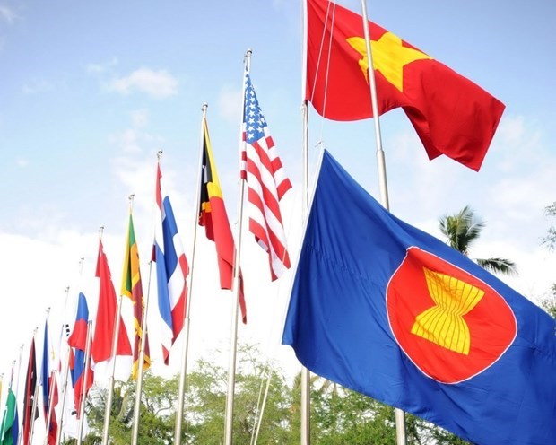 ASEAN emite declaracion pidiendo el fin de la violencia en Myanmar hinh anh 1