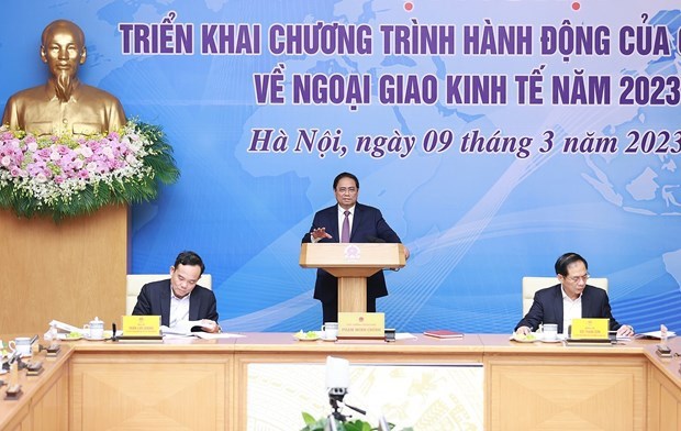 Condiciones favorables para desarrollo de diplomacia economica Vietnam-EE.UU. hinh anh 1