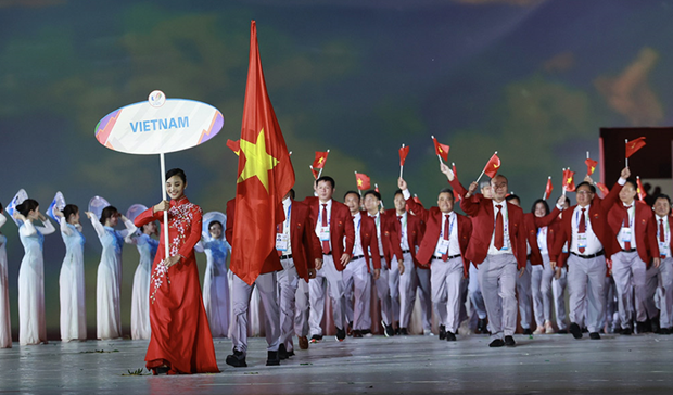 Vietnam envia la mayor delegacion deportiva a SEA Games 32 hinh anh 1