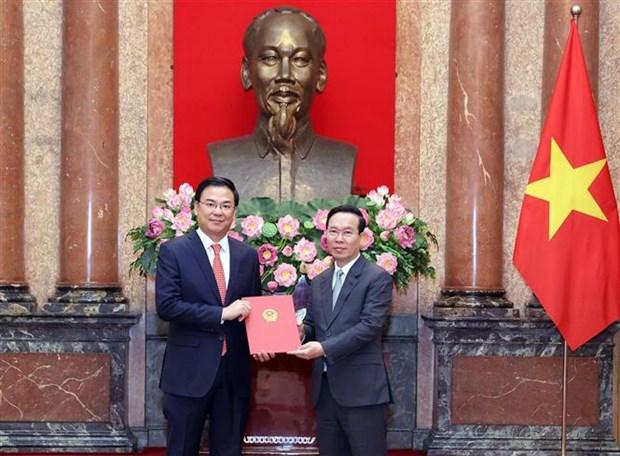 Nombra Vietnam nuevo embajador en Japon hinh anh 1