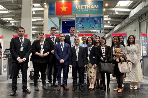 Empresas vietnamitas participan en Feria de Hannover en Alemania hinh anh 1