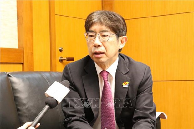 Japon promete invertir 50 millones de USD en centro de salud publica de ASEAN hinh anh 1