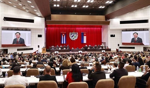 Titular del Parlamento vietnamita resalta lazos especiales con Cuba hinh anh 1