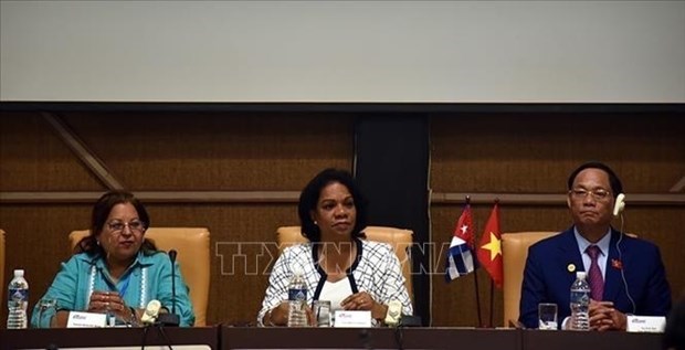 Seminario destaca el papel de mujeres vietnamitas y cubanas en el desarrollo nacional hinh anh 2