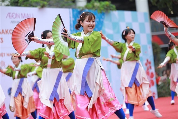 Emocionante Festival Yosakoi en Vietnam hinh anh 1