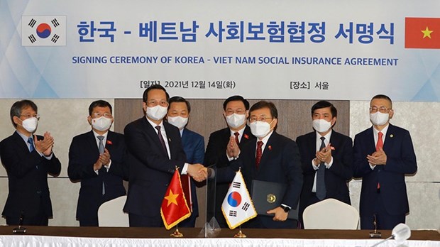 Ratifican acuerdo entre Vietnam y Corea del Sur sobre seguro social hinh anh 1