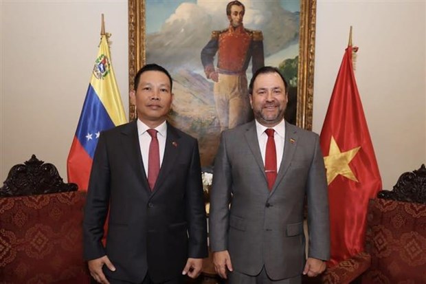 Canciller de Venezuela resalta asociacion integral con Vietnam hinh anh 1