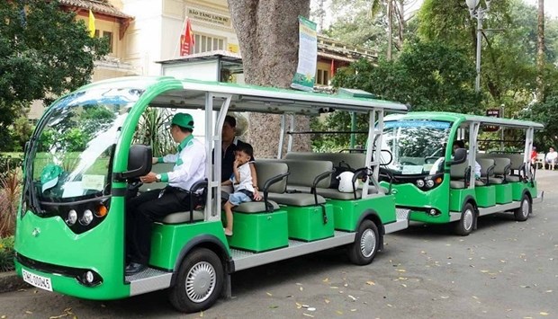 Ciudad Ho Chi Minh experimentara uso de vehiculos electricos en servicio turistico hinh anh 1