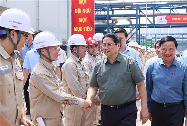 Premier vietnamita asiste a inauguracion de central termoelectrica Thai Binh 2 hinh anh 3